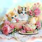 Preview: Diamond Painting Katzenbabys